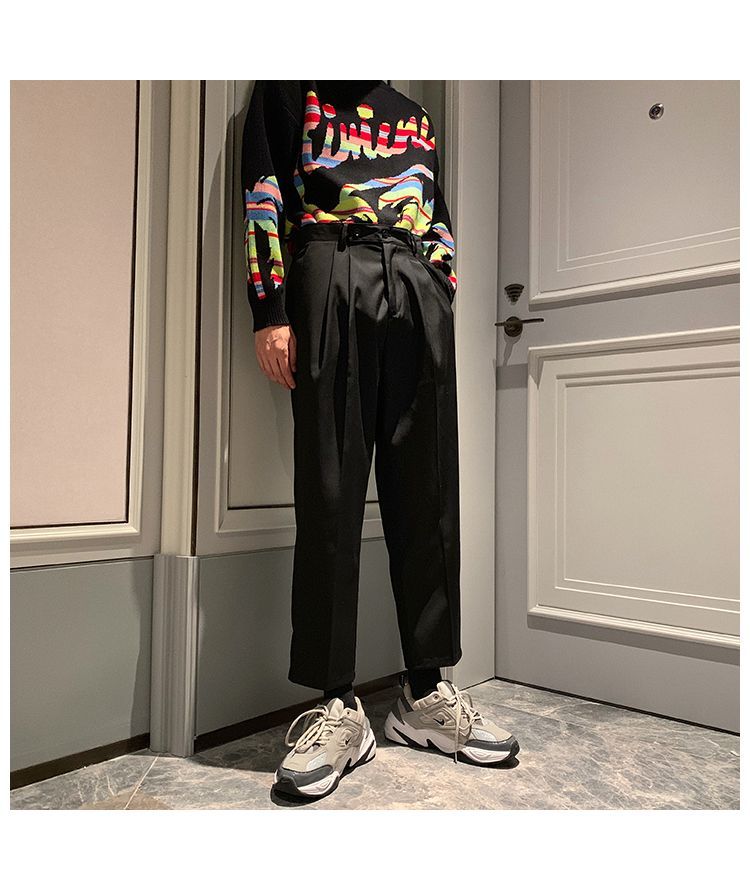 Nightbell - Cropped broek met rechte pijpen
