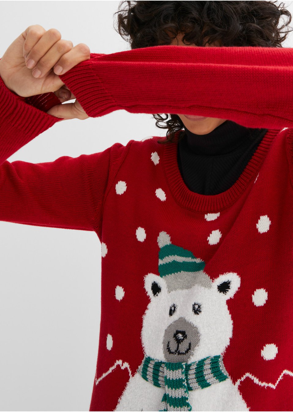 Pull de Noël en maille