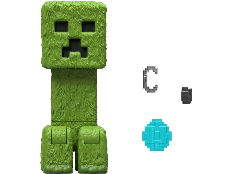 Mattel Minecraft Creeper Actionfigur und Zubehör 10 cm Kinderspielzeugfigur