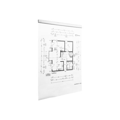 Durable Durafix - 5 Barres d'affichage adhésives 297 mm - argent métallisé - pour documents A3 portrait ou A4 paysage