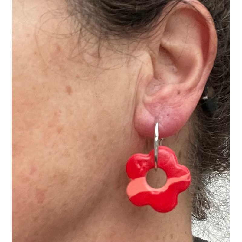 Boucles d'oreille créole artisanat