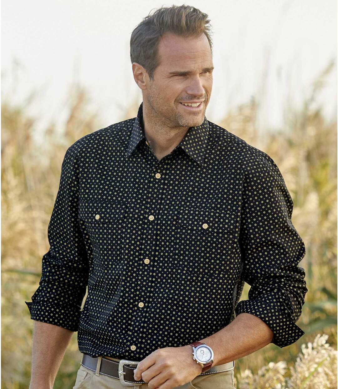 Chemise Imprimée Popeline