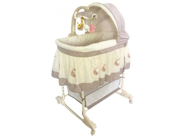 Milly Mally Kołyska/Cradle Sweet Melody 4w1pilot Moon