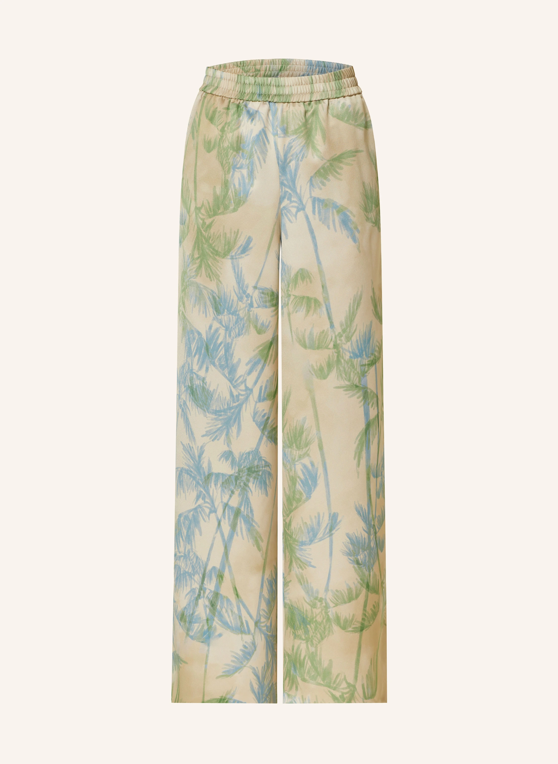 MAX & Co. Marlenehose aus Satin