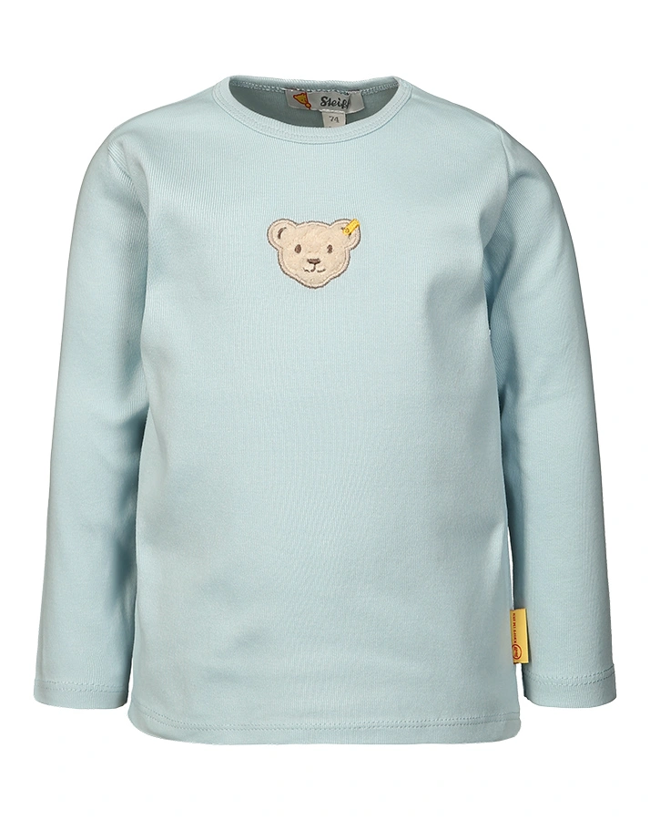 Langarmshirt BASIC in hellblau