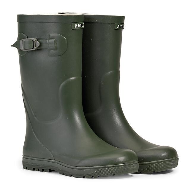 AIGLE - BOTTES DE PLUIE WOODYPOP 2 KAKI