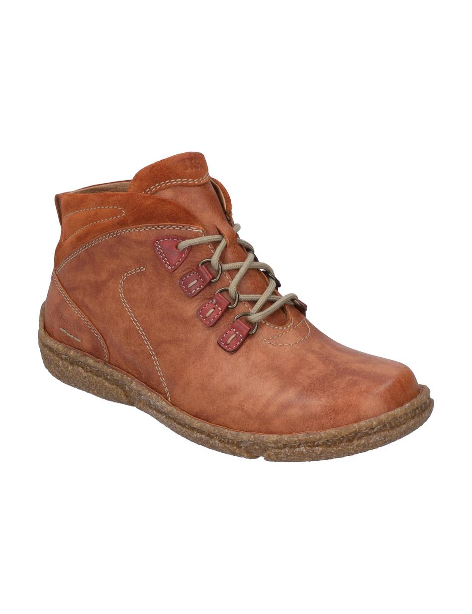 Stiefelette Neele 57, orange-kombi