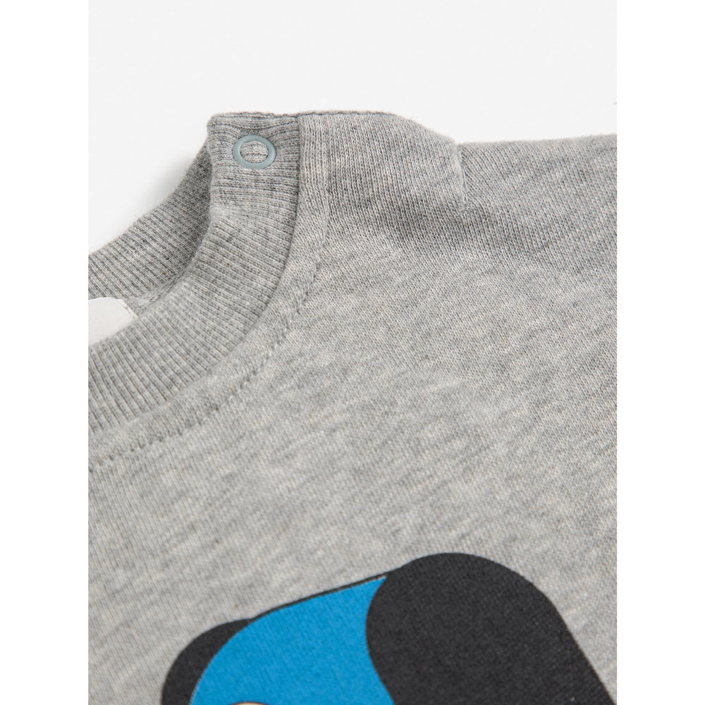 Køb Bobo Choses Light Heather Grey Doggy Mate Sweatshirt
