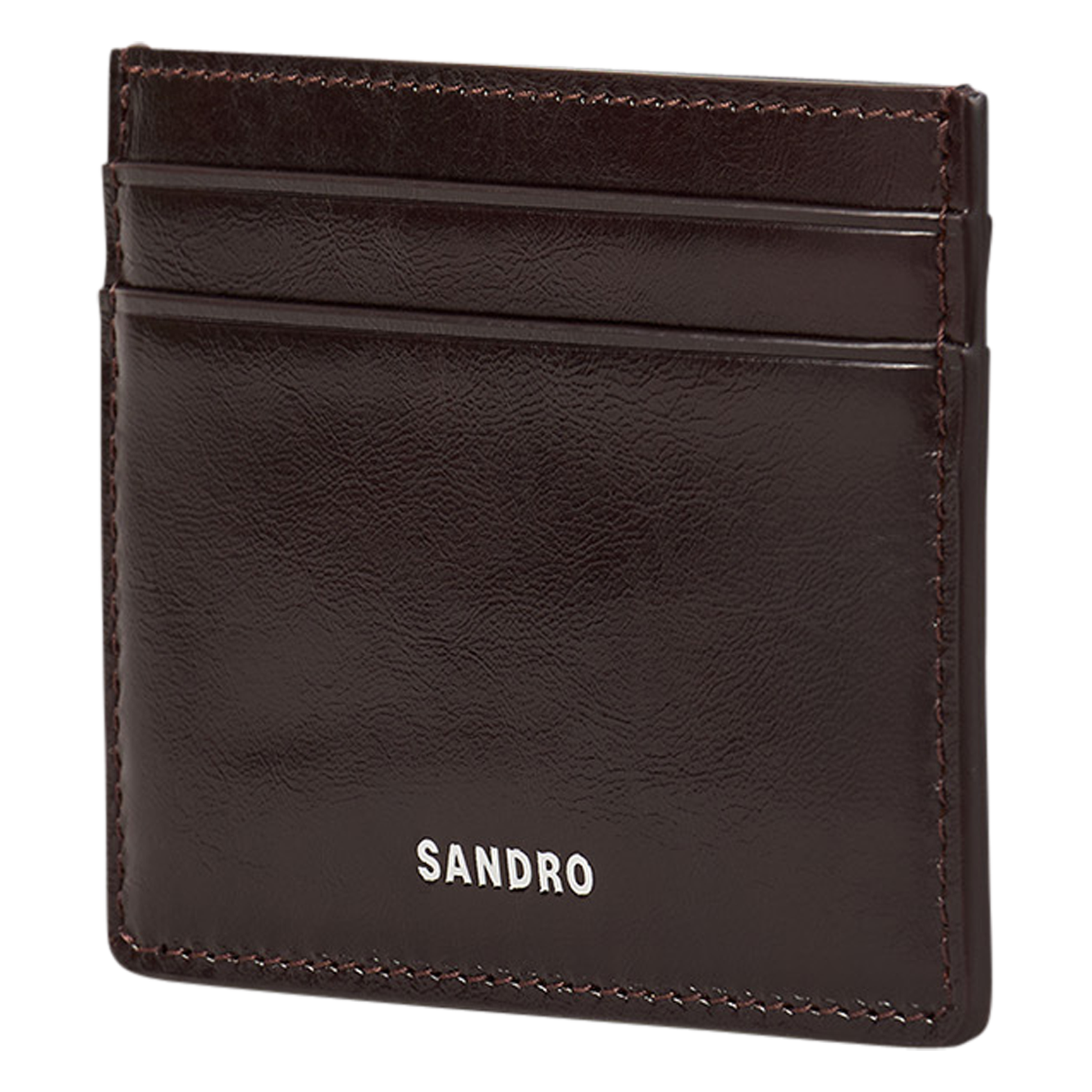 Porte-cartes en cuir | Rouge