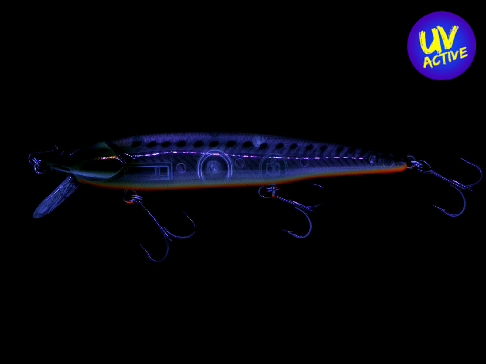 Laydown Minnow Regular (074) BB Gold Rush(Nories)