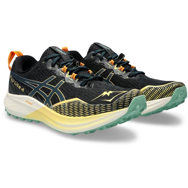 Chaussure trail ASICS FUJI LITE 4 BLACK/MAGNETIC BLUE