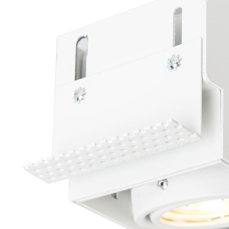 Smart inbouwspot wit trimless incl. 2 WiFi GU10 - Oneon 2