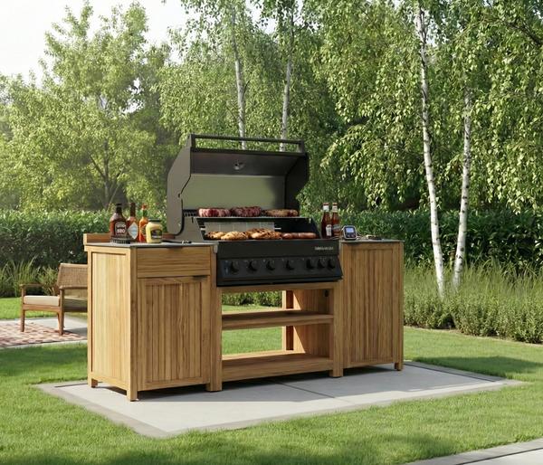 garbou Outdoor-Küche mit Grill, ca.