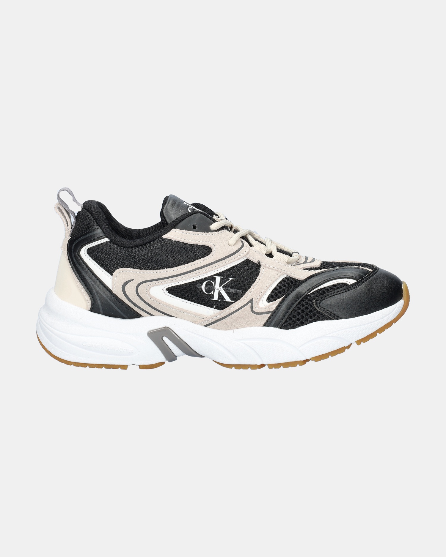 Calvin Klein Retro Tennis Dad Sneakers  - zwart