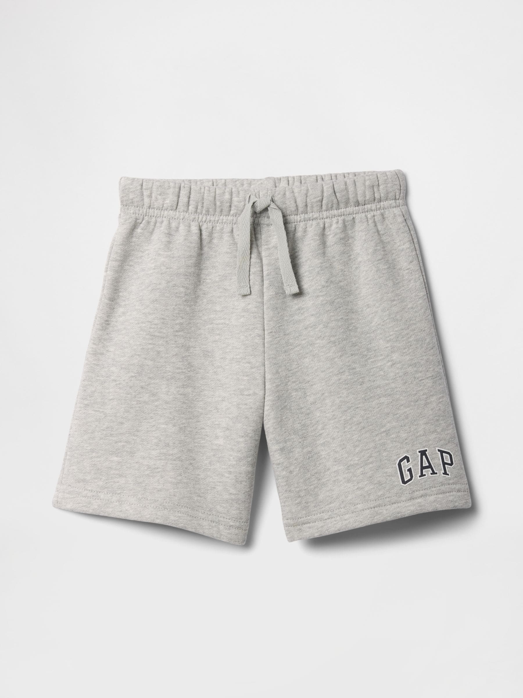 Grijs - Gap joggingbroek met elastische taille met logo (6 mnd - 5 jr)