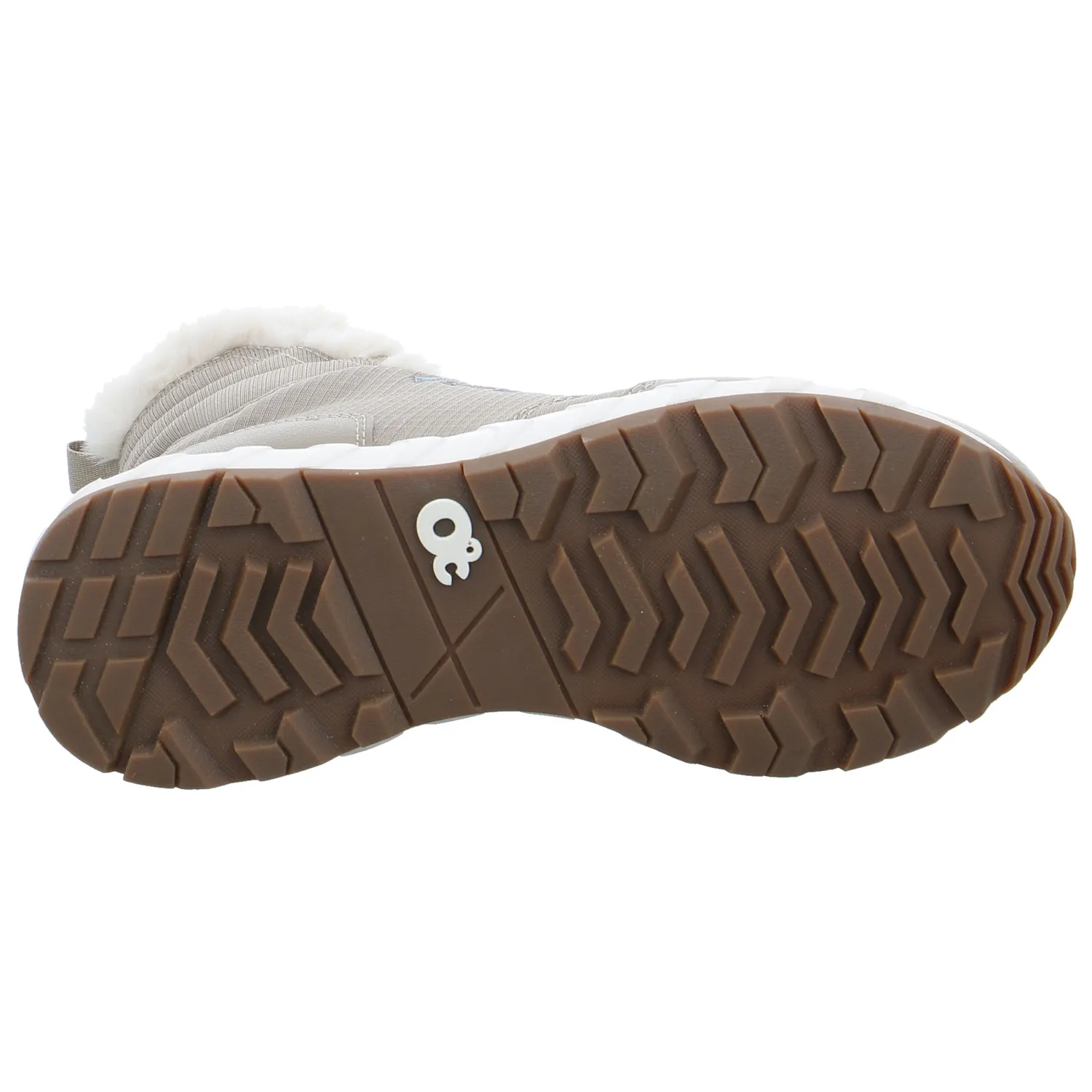 ZERO Mädchen-Snowboot Membrane Beige Textil  Snowboot