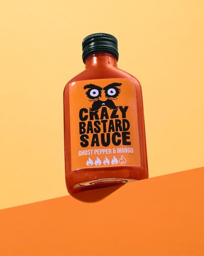 Crazy Bastard Sauce Ghost Pepper & Mango