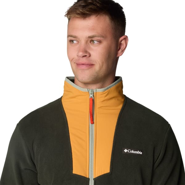 Veste polaire COLUMBIA SEQUOIA GROVE FULL ZIP FLEECE GREENSCAPE/SUNSTONE/SAFARI/SPICY PULLS