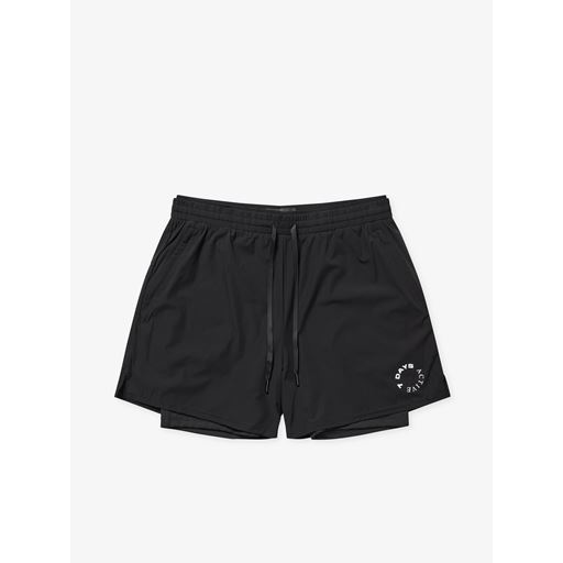 7 DAYS Active Two-in-One Shorts, Black, S