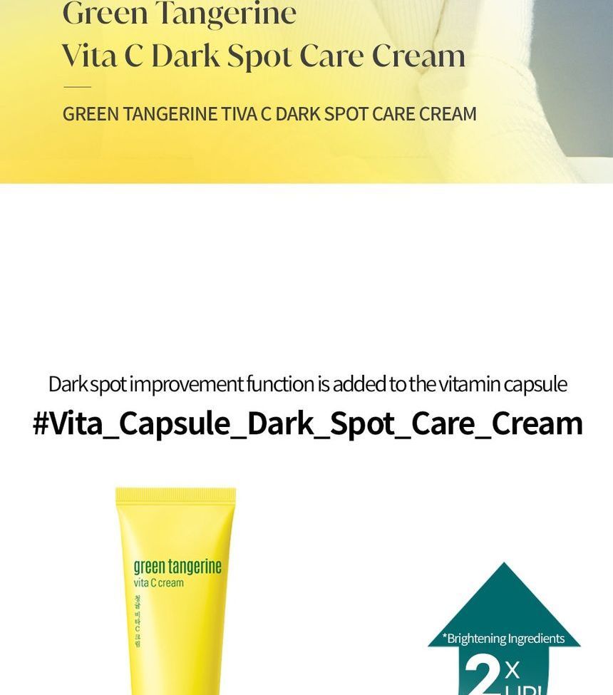 Goodal - Groene Mandarijn Vita C Crème voor Donkere Vlekken