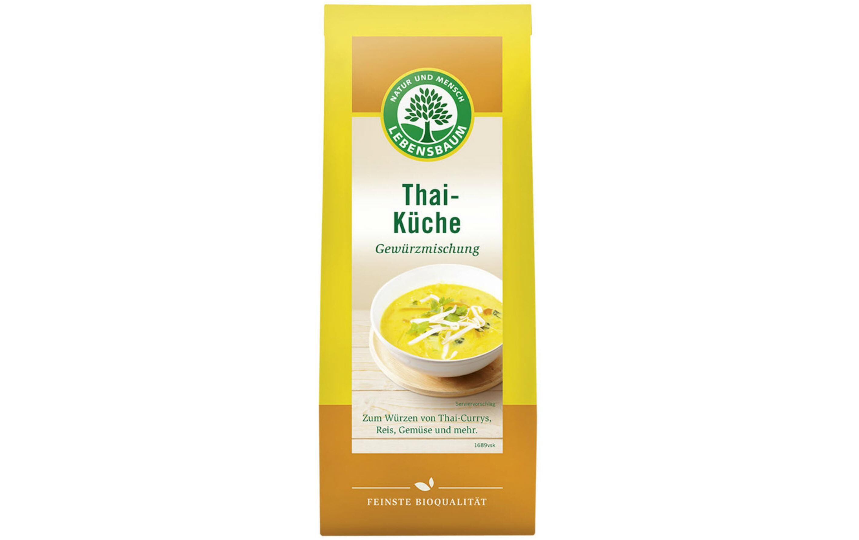 Gewürz Thai Küche 40 gBio-Gewürzmischung für thailändische Gerichte