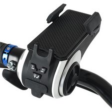 Support de smartphone multimédia pour vélo, noir