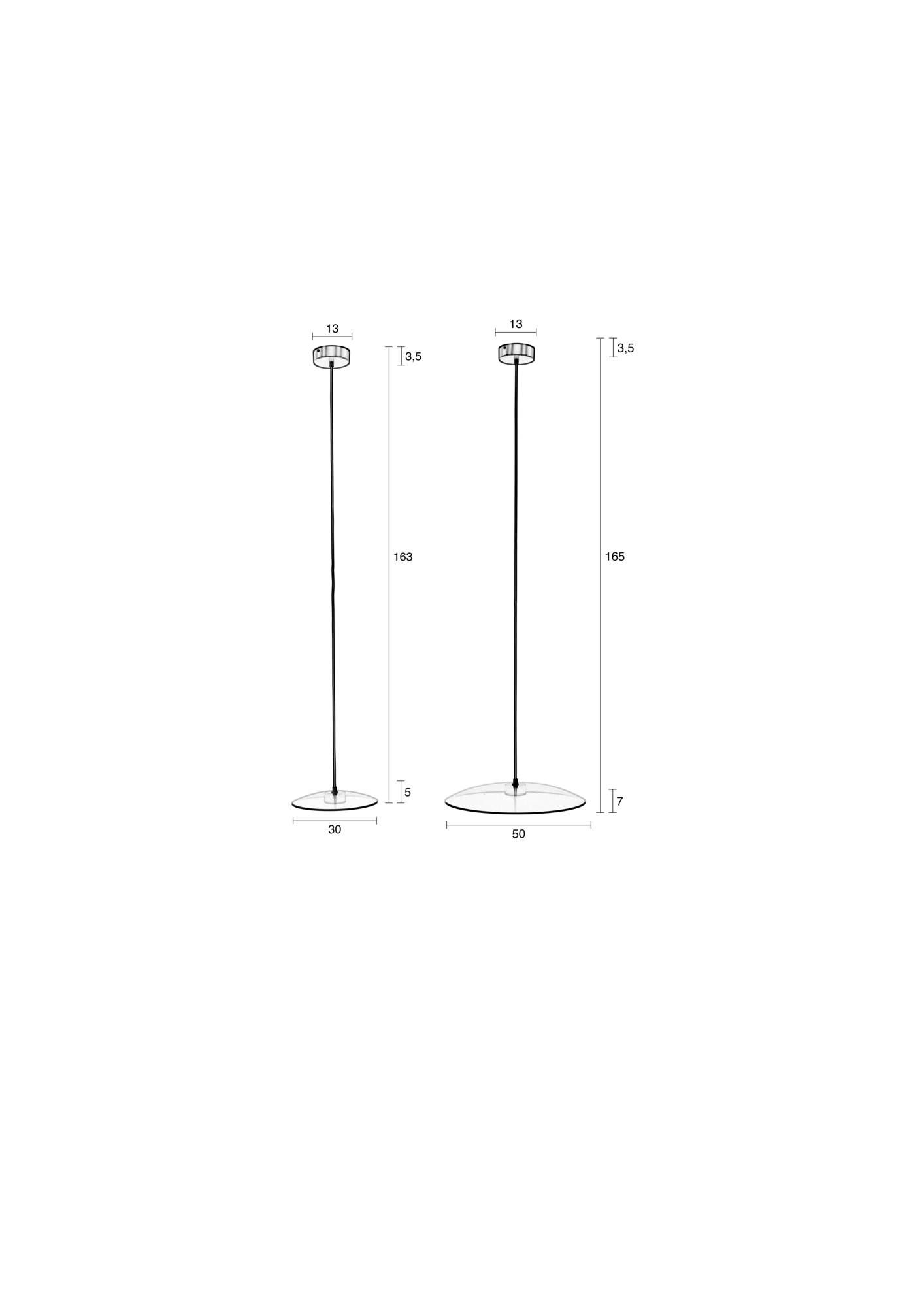 Zuiver Hanglamp Float Zuiver hanglamp Float '50