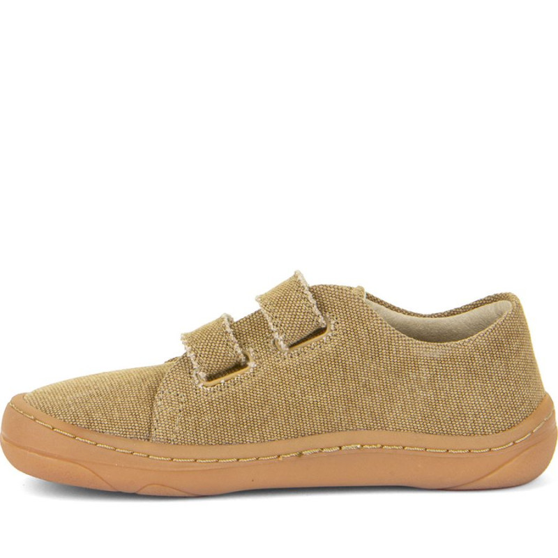 Froddo Froddo Barefoot Tennis Vegan Velcro Beige