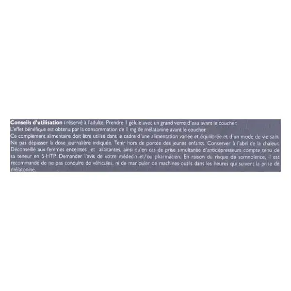 Exopharm Mélatonine + 40 gélules
