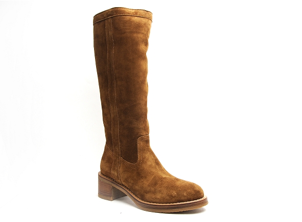 Alpe bottes talons femme 2615 marron
