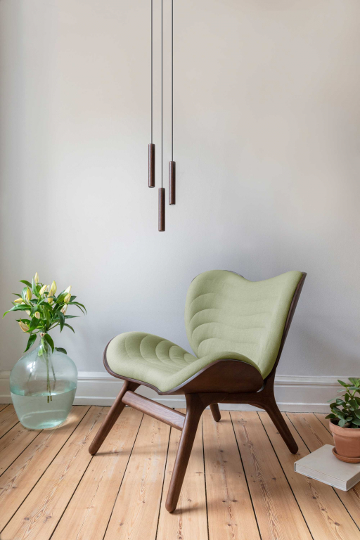 Umage Chimes 3 cluster hanglamp Ø3.4 donker eiken