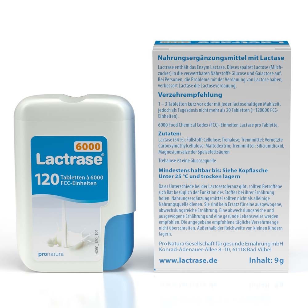 Lactrase® 6000 FCC Klickspender