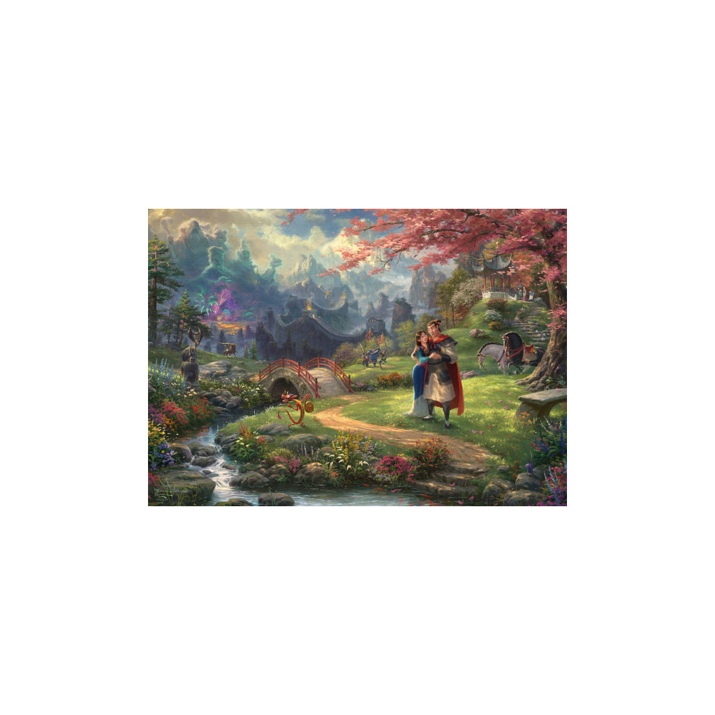 Puzzle -   Mulan - 1000 Pièces
