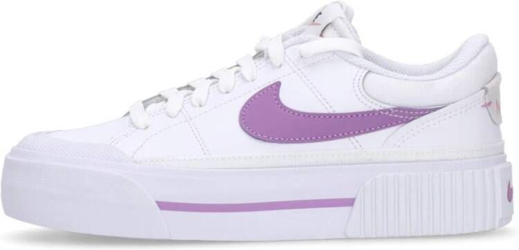 Nike Dames Fuchsia Court Legacy LFT White Dames