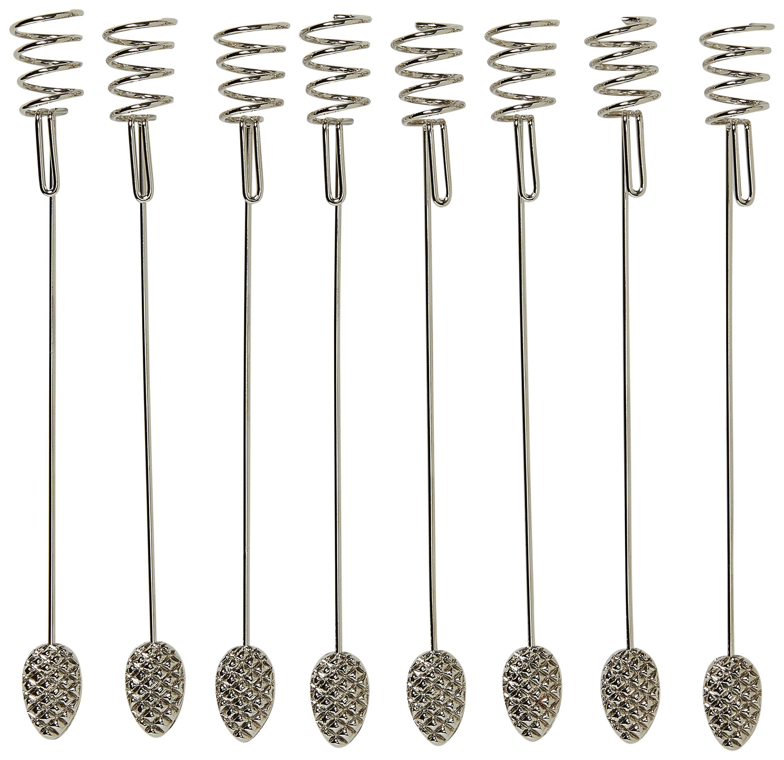 BALANCE Kerzenhalter - Silber / H: 16.0 cm