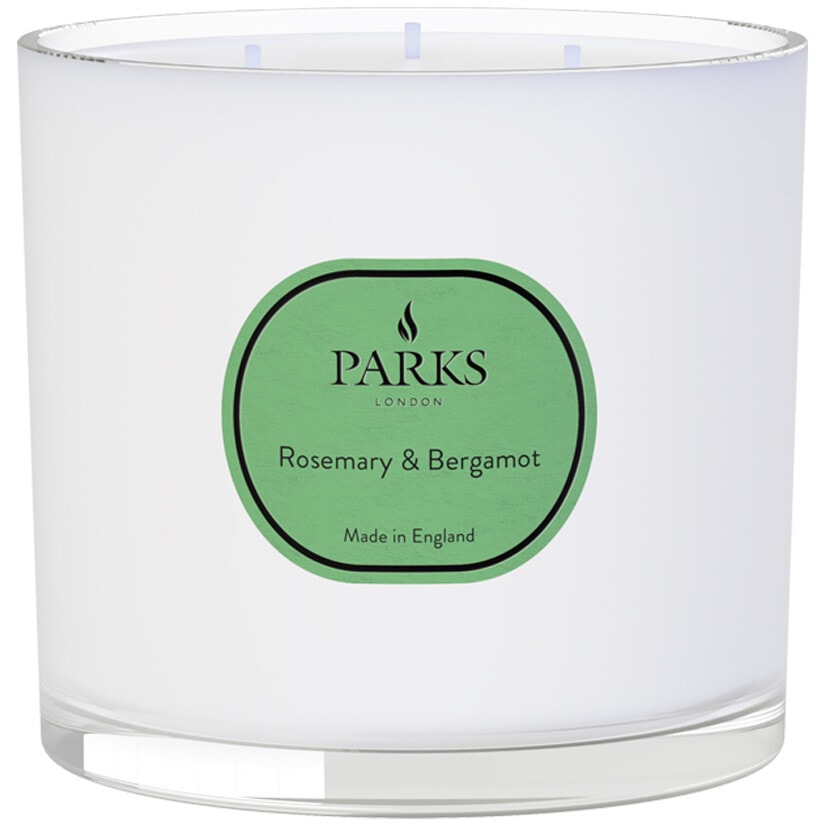 Bougie parfumée à 3 mèches -  Romarin & bergamote - Vintage Aromatherapy - 650 g