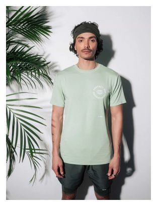 Maillot manches courtes Circle Iconic Manifesto Vert