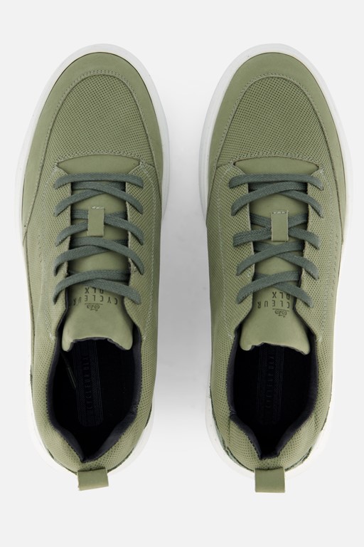Cycleur de Luxe Roturier Sneakers groen Nubuck