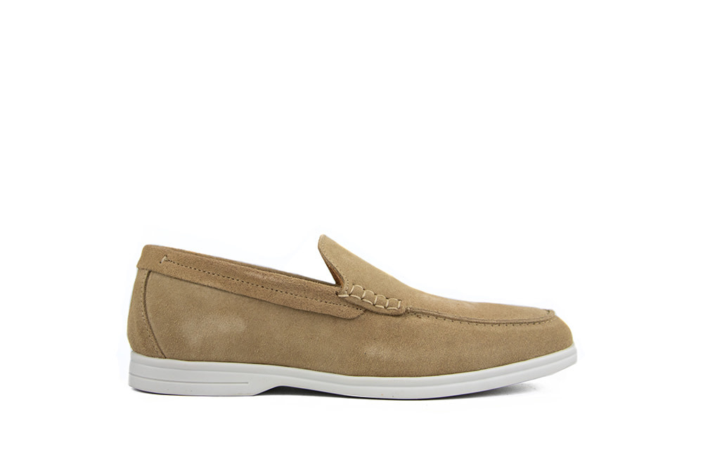 Berkelmans Loafers Ascari Beige Suede