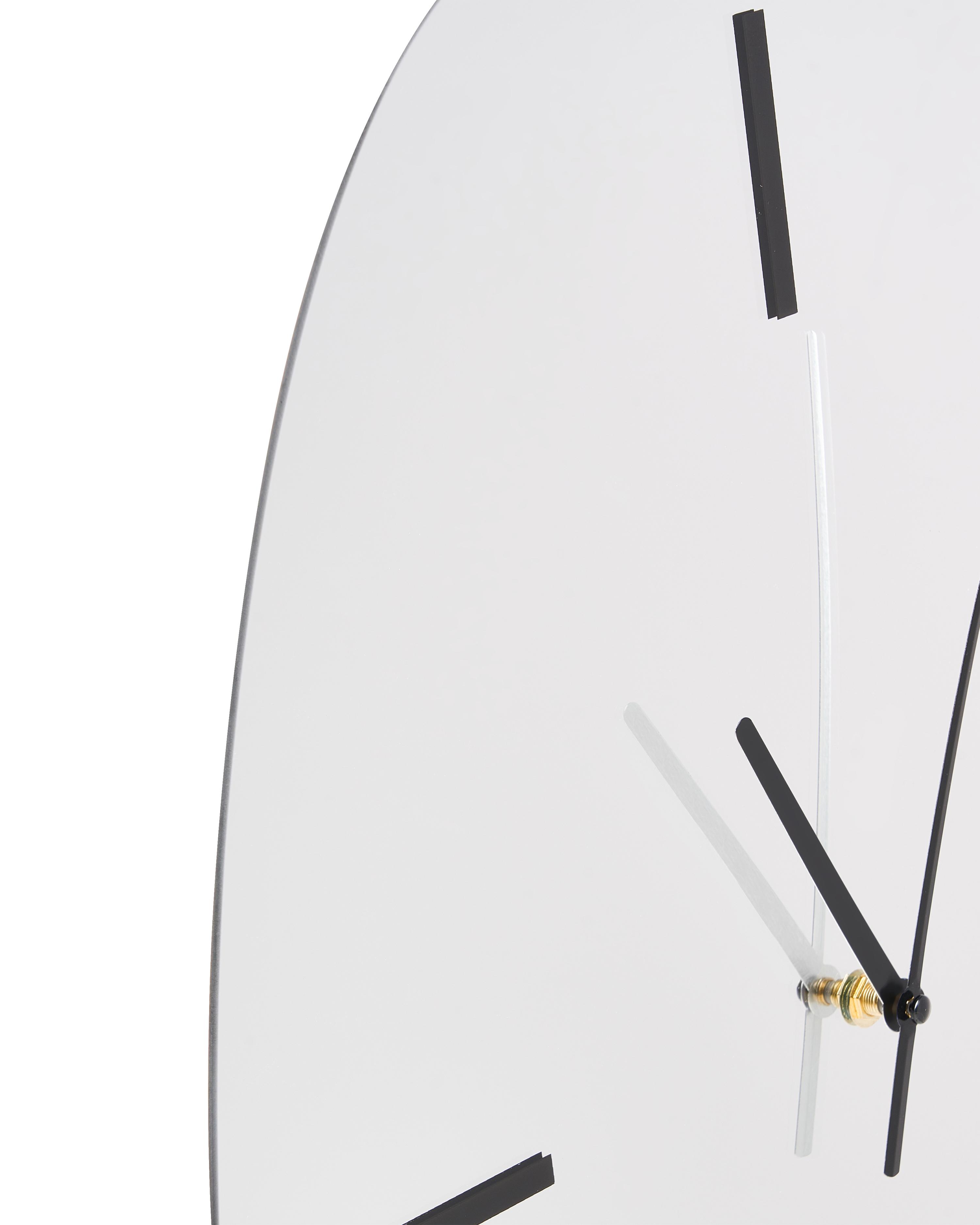 Wandklok ALMANSA 45 cm Zilver