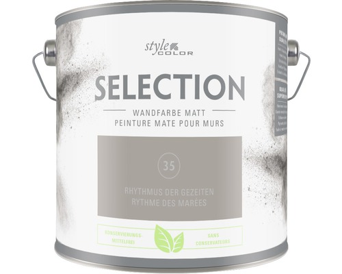 Premium muurverf Stijl Kleur SELECTIE 35 conserveermiddelvrij Rhythm of the Tides 2,5 L