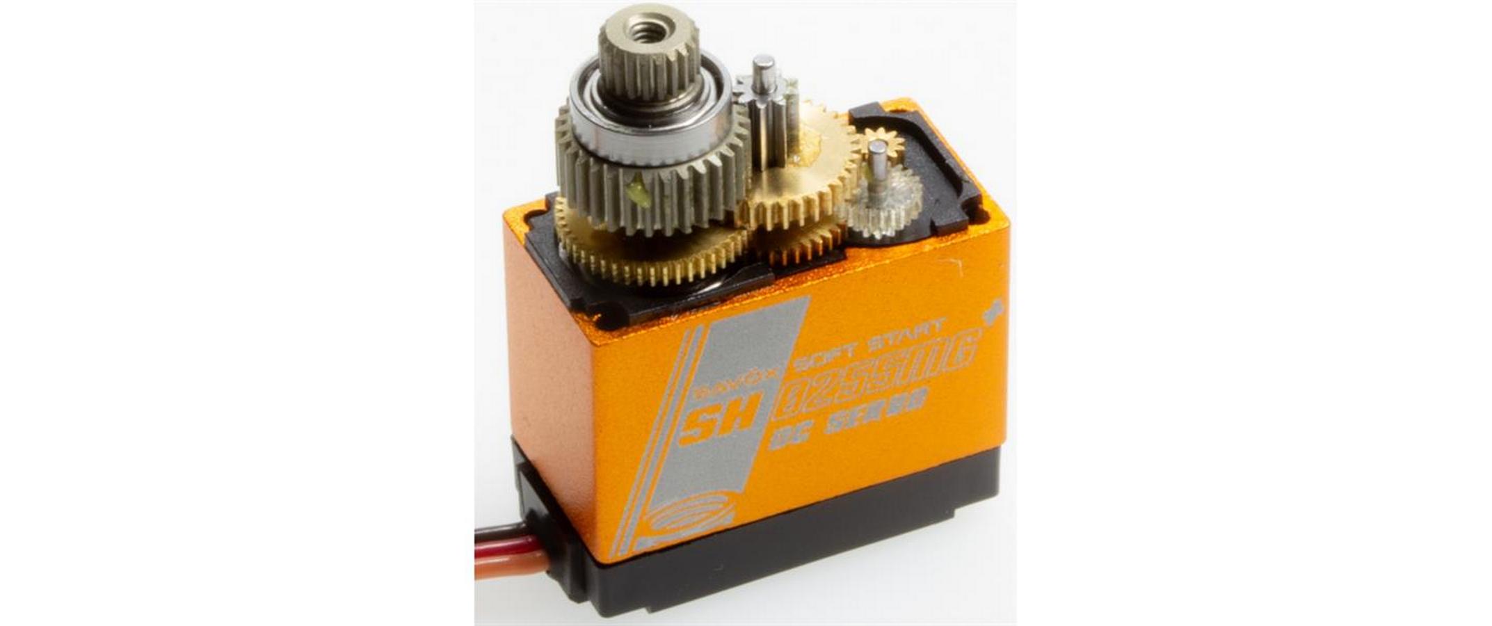 Micro Servo SH-0255MG+ 3.9 kg, 0.13 s, DigitalMicro Digitalservo mit Softstart und Metallgetriebe