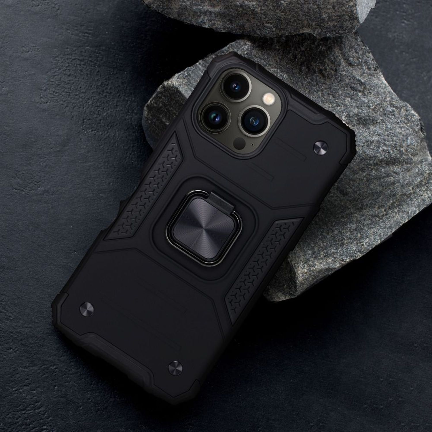 Hülle Handy Schutz für Apple iPhone 12 13 14 Pro Max Outdoor Case Cover Bumper
