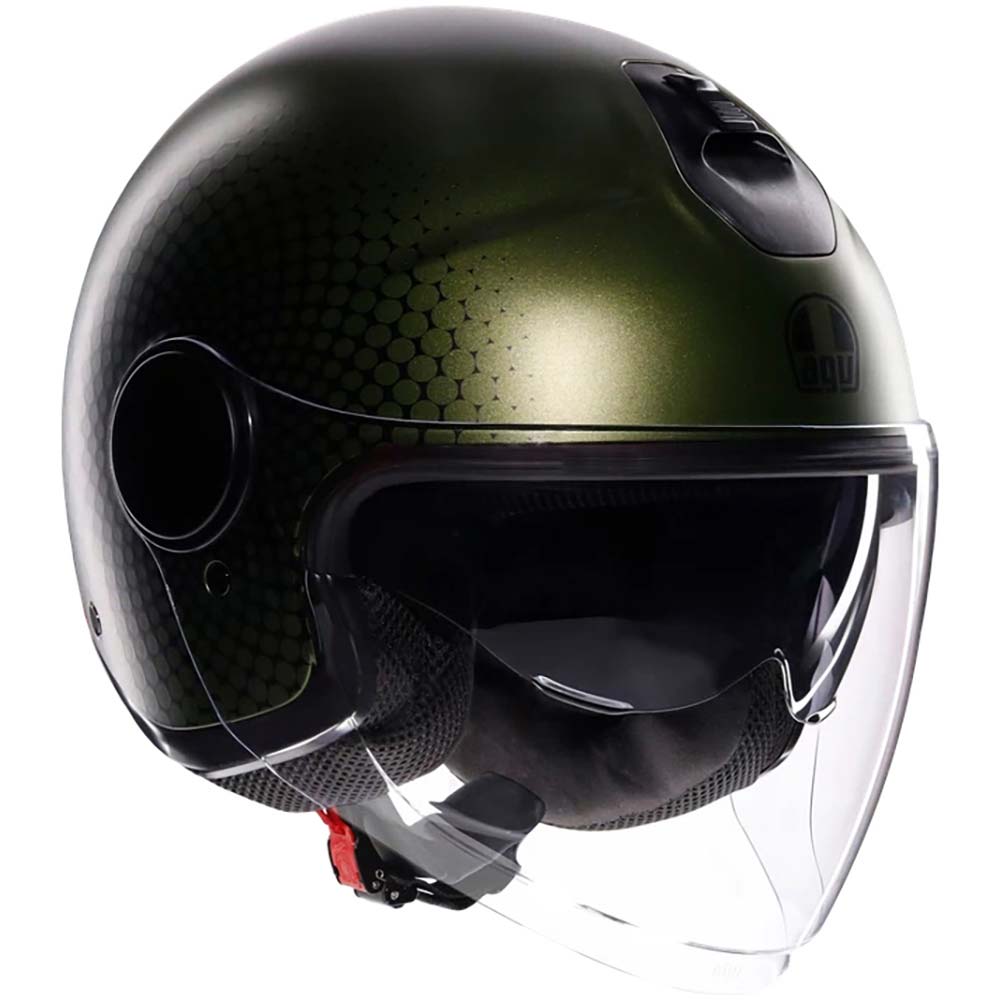 AGV - Casque Eteres Andora Vert / Noir / Mat