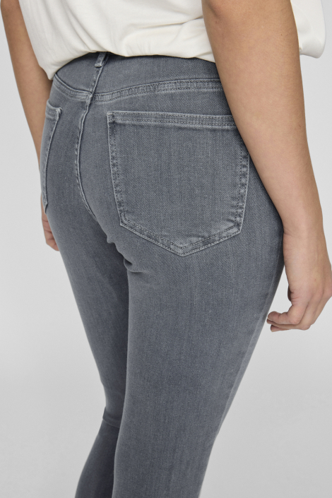 Vila grijze dames jeans