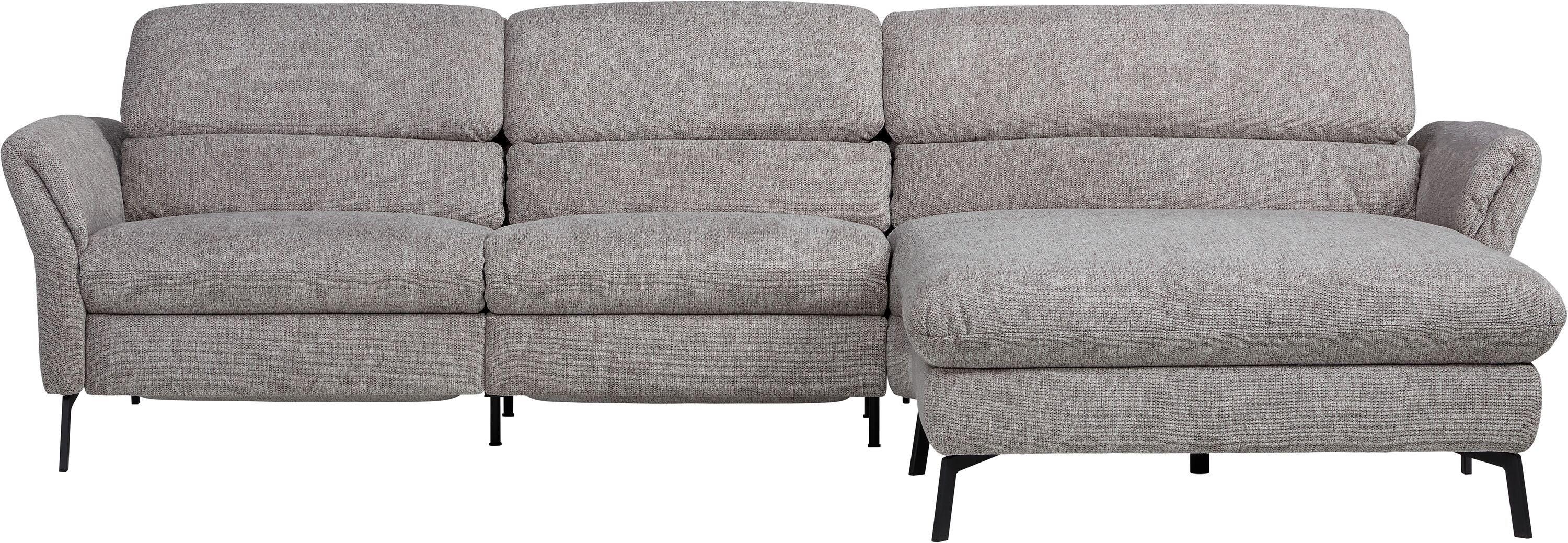 SEBO Ecksofa - Grau / B: 284.0 cm x T: 161.0 cm x H: 84.0 cm