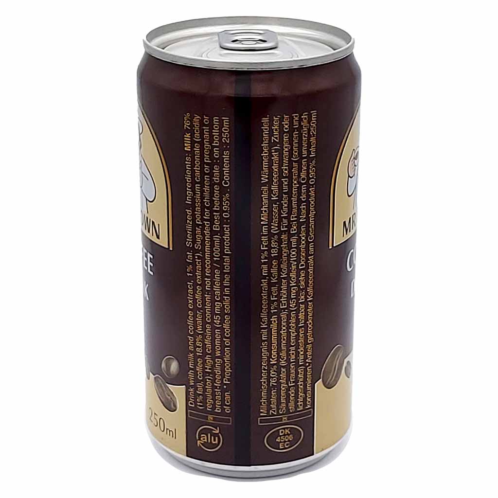 24x Mr.Brown Coffee Drink Classic Dose á 250ml=6L MHD:14.8.25