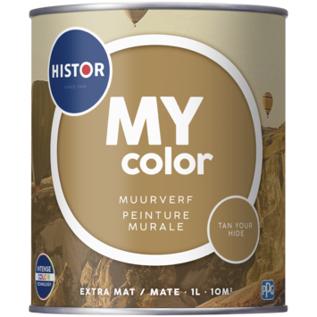 Histor My Color muurverf extra mat tan your hide 1 liter