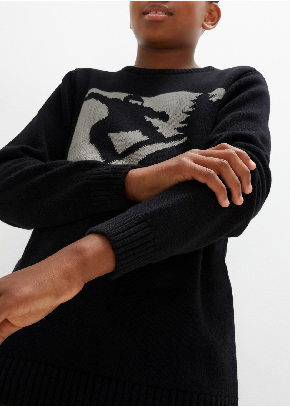 Pull en maille coton garçon