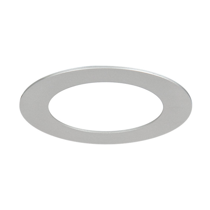 Spot encastrable Octave LED intégrée blanc neutre IP20 380lm 4,5W Ø12xH.2,4cm argent GoodHome